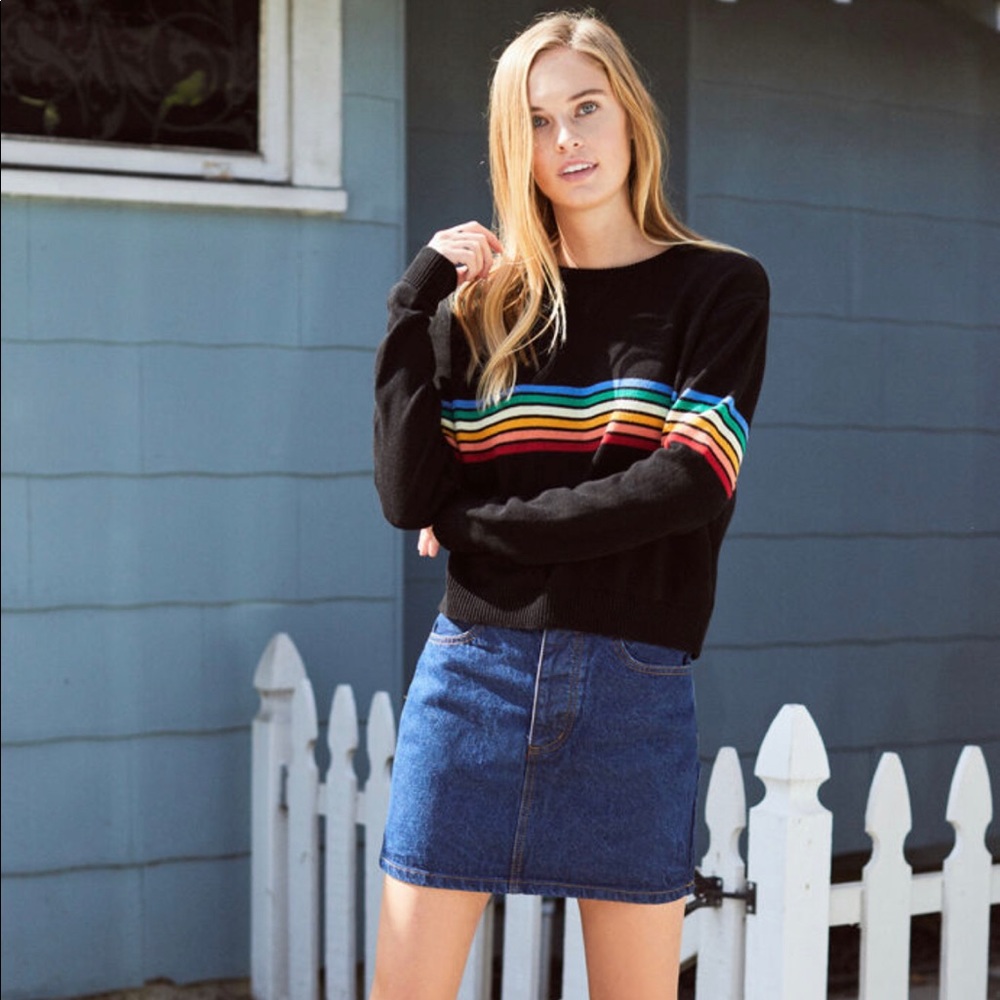 John Galt Denim Skirt!!!